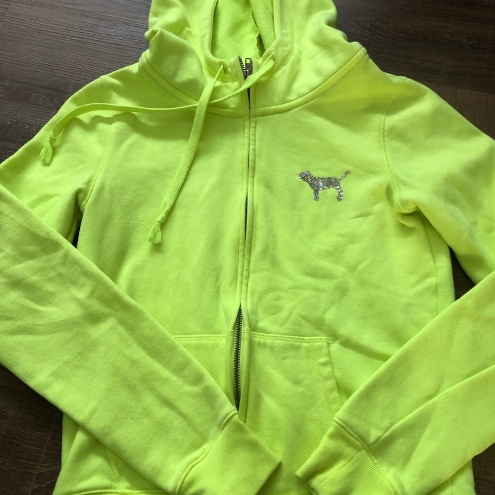 HTF Pink bling zip up NEW ADD